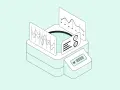 Un sistema que muestra gráficos y datos, como un ERP, para gestionar información empresarial.