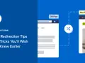 Illustration montrant comment modifier l'URL d'une page WordPress pour rediriger vers une nouvelle page.