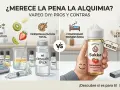 Comparativa de vaper DIY vs. listo para usar. El DIY ofrece ahorro y personalización, mientras que el listo es cómodo y rápido. Botella de líquido vaper 100ml.