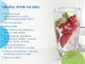 Idealny drink na lato: orzeźwiający napój z owocami, miętą i lodem. Woda filtrowana BRITA to podstawa.