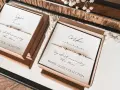 Bransoletki z kodem Morse'a dla przyszłej mamy: "Syn" i "Córka". Idealny pomysł co na baby shower.