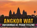 Zachód słońca nad Angkor Wat, idealne miejsce na kambodżańskie wakacje. Praktyczne informacje dla podróżnych.
