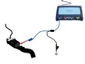 Collegamento di un sensore MAP con un oscilloscopio PicoScope per diagnosticare un segnale minimo irregolare.