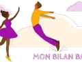 Illustration de deux personnes dansant, avec le texte "MON BILAN BAFD".