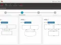 Interface logicielle pour créer un arbre famille. Trois modèles d'arbres sont proposés : ARBRE 1, ARBRE 2 et ARBRE 3.