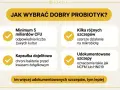 Jak wybrać dobry probiotyk dla dzieci? Minimum 5 miliardów CFU, kilka szczepów, kapsułka dojelitowa i udokumentowane szczepy to klucz do zdrowia.