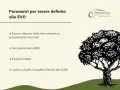 Parametri per olio EVO: ottenuto meccanicamente, senza difetti, fruttato, acidità <0,8%. Il Frantoio Trevi.