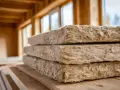 Pannelli isolanti in fibra di legno, pronti per l'installazione. Valutare i cappotto termico svantaggi prima di procedere.