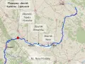 Mapa przedstawia teren na którym zostanie wybudowana elektrownia wodna – poznaj kluczowe szczegóły i wpływ na środowisko