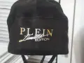 Czarna czapka z daszkiem Philipp Plein z napisem "Limited Edition".