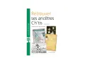 Livre "Retrouver ses ancêtres Ch'tis" par Christophe Drugy, avec carte ancienne, photo d'enfants et documents familiaux. Idéal pour vos recherches sur Geneanet 62.