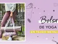 Crea tu propia bolsa de yoga metalizada con este proyecto DIY. ¡Perfecta para llevar tu esterilla con estilo!