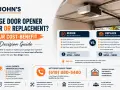 John's Garage Door Services offers a cost-benefit guide for garage door opener maintenance, comparing repair vs. replacement options.
