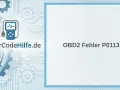OBD2 Fehler P0113: Symptome eines defekten Ansauglufttemperatur Sensors. Hilfe bei Fehlercodes auf FehlerCodeHilfe.de.
