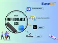 Tworzenie bootowalnego pendrive'a Windows 10 za pomocą Rufus, DiskPart, Media Creation Tool lub EaseUS Partition Master.