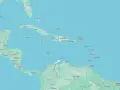 Dominikana leży na Morzu Karaibskim, na wschód od Haiti, w archipelagu Wielkich Antyli.