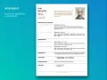 Szablon CV do wypełnienia na komputerze. Gotowy do druku, zawiera sekcje: dane osobowe, doświadczenie, wykształcenie, umiejętności, języki, zainteresowania i załączniki.