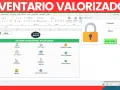 Sistema de inventario valorizado con inicio de sesión, que es kardex. Permite gestionar usuarios, clientes, inventario, entradas, salidas y reportes.