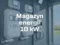 Magazyn energii 10 kW z ładowarką do pojazdów elektrycznych.