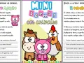 Fichas para comprensión lectora 2 primaria con poemas de un cerdito y un caballo, con preguntas para responder.