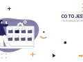 Ilustracja wyjaśnia, co to jest FTP i dlaczego jest potrzebne. Widzimy kobietę zarządzającą plikami na ekranie.