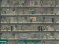 Habitantes de un refugio de Fallout 4, algunos con habilidades especiales, como un superhéroe y un santo.