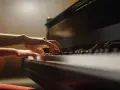 Dłonie artysty poruszają się po klawiaturze fortepianu, tworząc muzykę godną najlepsi pianiści współcześni.