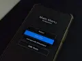 Ekran telefonu Xiaomi w trybie fastboot, menu główne MIUI Recovery 5.0 z opcją "Wipe Data" podświetloną na niebiesko.