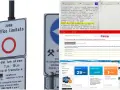 Segnale di zona traffico limitato e dettaglio veicolo con classe ambientale **auto euro 5**.
