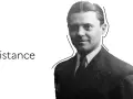 Portrait de Jean Moulin, figure emblématique de la Résistance, dont la mort fut un sacrifice pour la France.
