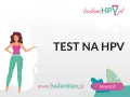 Kobieta zachęca do wykonania testu na HPV. Sprawdź, jak łatwo zrobić go w aptece online badamHPV.pl.