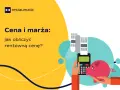 Ręce trzymające kalkulator z paragonami i skarbonkę w kształcie świnki.