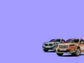 Zwei BMW X1, einer in Orange, einer in Blaugrün, stehen nebeneinander. Welcher Motor ist der beste für den BMW X1?