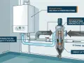 Il defangatore magnetico ciclonico serve a rimuovere ruggine e fanghiglia dall'acqua della caldaia, garantendo un ritorno impianto pulito.