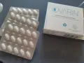 Opakowanie i blistry z tabletkami Ovarin. Witamina B6 wspiera gospodarkę hormonalną.