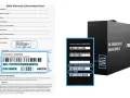 Formularz gwarancyjny ASUS z numerem seryjnym laptopa: SN: Y7NTCX000032XXX, CN: K8XX.
