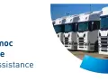 PZU Pomoc w Drodze: białe ciężarówki gotowe do akcji. Zapewniamy niezawodny truck assistance.