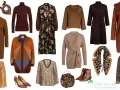 Braunes Kleid kombinieren: Outfits mit braunem Mantel, Strickjacke, Lederrock, Kleidern und Accessoires in warmen Erdtönen.