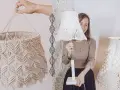 Abażur ze sznurka krok po kroku: Stwórz lampę DIY!