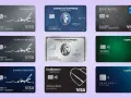 A collage of business credit cards, showcasing options for how u.s. startups get credit cards, including Chase Ink, Amex, Capital One Spark, and Southwest cards.