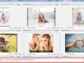 Program do kadrowania zdjęć do formatu 10x15. Widoczne dziewczynki, przyjaciółki i dłonie tworzące serce.