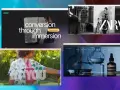 Ejemplos de páginas web chulas: Poppr, Nike, Zara y Aesop.