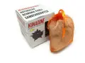 Opakowanie KUNAGONE, naturalna ochrona kabli samochodowych, z woreczkiem wypełnionym włóknami.