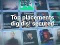 Top-Platzierungen für Apple Music Artists gesichert! Viele Playlists mit elektronischer Musik und Porträts von Künstlern.
