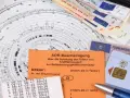 Karta kierowcy, tachograf, pieniądze i dokumenty ADR.