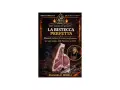 Copertina libro "La Bisteccha Perfetta" con una succulenta bistecca di manzo in primo piano e un cuoco sullo sfondo.