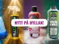 Chemical Guys-produkter för bilvård: keramisk coating, bilschampo och metallpolish. Nytt på hyllan!