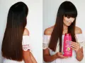 Długie, lśniące włosy po użyciu odżywki do włosów Garnier Fructis. Zobacz, co daje odżywka do włosów dla objętości i blasku.