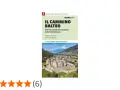 Copertina del libro "Il cammino balteo", con un castello e montagne. Un invito a scoprire la Valle d'Aosta a piedi.