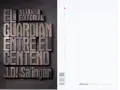 Tipografía de madera para "El guardián entre el centeno" de J.D. Salinger, publicado por Alianza Editorial.